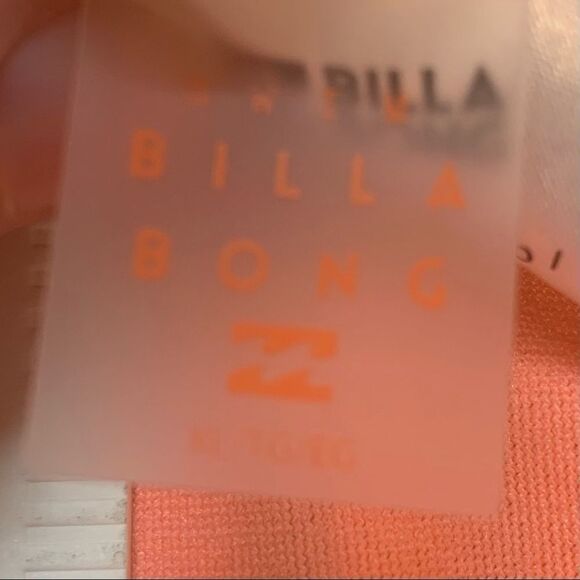 Billabong Hey Now Hawaii Lo Cheeky Coverage Peach Kiss Bikini Bottoms [XL] - New - Picture 8 of 11